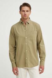 Les Deux camasa din bumbac barbati, culoarea verde, cu guler button-down, regular, LDM410183 9BYH-KDM01H_81X (LDM410183)