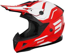 Shot Casca motocross copii Shot Pulse Lines rosie (SHOA06-21OD-BK3)