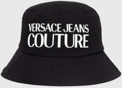 Versace Jeans Couture palarie din bumbac culoarea negru, bumbac, 76GAZK04 ZG268 PPYH-CAM03I_99X (76GAZK04.ZG268)