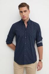 BOSS Orange camasa din bumbac barbati, culoarea albastru marin, cu guler button-down, regular, 50524706 9BYH-KDM0BJ_59X (50524706)