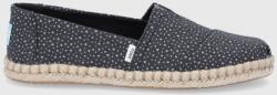 Toms Espadrile Sunspots Crossweave culoarea negru PPY8-OBD2ZG_99X (10016243)