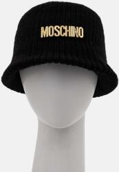 Moschino palarie din amestec de lana culoarea negru, M3146 65417 9BYH-CAD011_99X (M3146.65417)