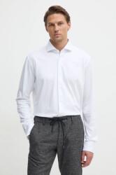 HUGO BOSS camasa barbati, culoarea alb, cu guler italian, regular, 50473313 99KK-KDM0HI_00X (50473313)