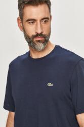 Lacoste tricou din bumbac barbati, culoarea verde, neted, TH2038 PPYK-TSM10F_91X (TH2038)
