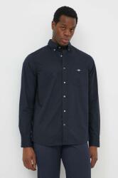 Gant camasa din bumbac barbati, culoarea negru, cu guler button-down, regular 9BYX-KDM0B4_99A (3000100)