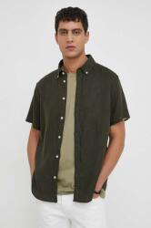 Les Deux camasa de in culoarea verde, cu guler button-down, regular PPYX-KDM0OJ_81X (LDM401053)