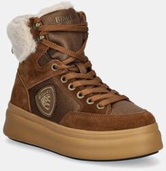 Blauer pantofi EMERY femei, culoarea maro, cu platforma, izolare usoara, F4EMERY01. SHE 9BYH-OBD4AM_82X (F4EMERY01.SHE)
