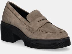 Geox mocasini din piele intoarsa D SPHERICA EC15 femei, culoarea verde, cu platforma, D46WWD 00022 C6029 9BYH-OBD18Y_19X (D46WWD.00022.C6029)