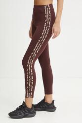 adidas legging Animal barna, női, mintás, IY0150 - barna XS