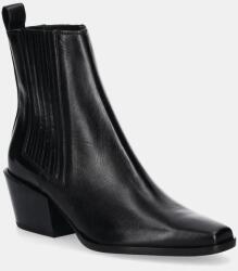 Kennel & Schmenger ghete chelsea de piele Zia femei, culoarea negru, cu toc drept, 41-54010 9BYH-OBD1PM_99X (41.54010.320)