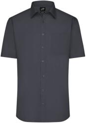 James & Nicholson (Daiber) Cămașă bărbați cu mânecă scurtă JN680 - Gri închis | L (1-JN680-1760303)