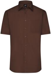 James & Nicholson (Daiber) Cămașă bărbați cu mânecă scurtă JN680 - Maro | XL (1-JN680-1760297)