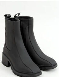 Inello Botine cu toc Inello, Model 157794, Negru