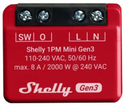 Shelly PLUS 1PM MINI Gen3