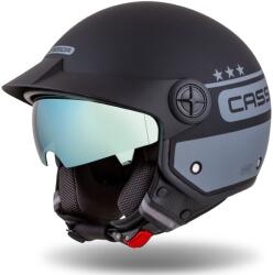 Cassida Cască de motociclist Cassida Handy Plus Chief deschisă gri-negru (AIM140-1720)
