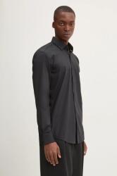 HUGO BOSS camasa barbati, culoarea negru, cu guler clasic, slim, 50484023 99KK-KDM0HG_99X (50484023)