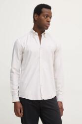 HUGO BOSS cămașă din bumbac bărbați, culoarea alb, cu guler button-down, slim, 50520275 9BYH-KDM02J_00X (50520275)