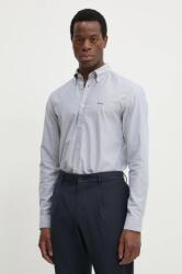 HUGO BOSS cămașă din bumbac bărbați, culoarea gri, cu guler button-down, slim, 50520265 9BYH-KDM02I_09X (50520265)