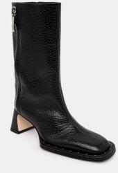 Miista cizme de piele Raleigh femei, culoarea negru, cu toc drept, MI_5589 9BYH-OBD4C4_99X (MI.5589)
