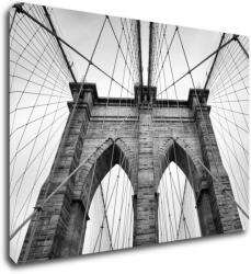Impresi Tablou Brooklyn bridge black and white - 70 x 50 cm