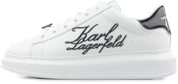 Karl Lagerfeld M Sneakers Signia Scroll Lo KL52510S 011-white lthr (KL52510S 011-white lthr)