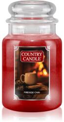 The Country Candle Company Fireside Chai lumânare parfumată 680 g