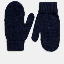 Icebreaker manusi Merino Cable Knit culoarea albastru marin, IB0A573H0781 9BYH-REU01C_59X (IB0A573H0781)