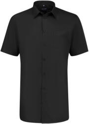 ADAMO cămașă pentru bărbați WARREN Comfort fit oversize Negru 4XL