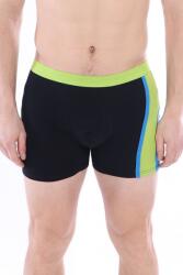 Moraj Boxeri pentru bărbați MBXL650-107 negru cu dungi, M
