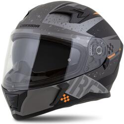 Cassida Cască de motocicletă Integral Cassida Integral 3.0 DRFT gri mat-negru-portocaliu mat (AIM140-1526)