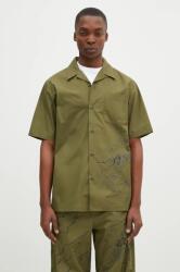 Maharishi camasa din bumbac Dpm: Sparse Bonsai Camo Shirt barbati, culoarea verde, regular, 5336. OLIVE 9BYH-KDM0O1_91X (5336.OLIVE)