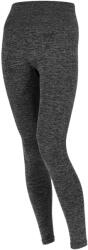 Black Snake Magas derekú sport leggings nőknek, fitness nadrág, antracit melange S barna|szürke