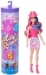 Mattel Papusa surpriza Barbie, Color Reveal, Disco Star, 6 surprize, JCP01 Papusa Barbie