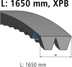 DT Spare Parts Set curea trapezoidala DT Spare Parts 4.80647 - fixbox