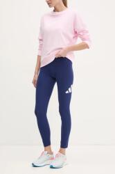 adidas legging Essentials sötétkék, női, nyomott mintás, JH1184 - sötétkék L