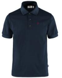 Fjällräven Crowley Pique Shirt Men Tricou polo Fjällräven Blueblack XXXL