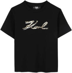 Karl Lagerfeld K T-Shirt Pentru copii Z30485 C 09b black (Z30485 C 09b black)