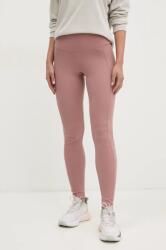 adidas legging ALL SZN RIB rózsaszín, női, sima, JJ1246 - rózsaszín M