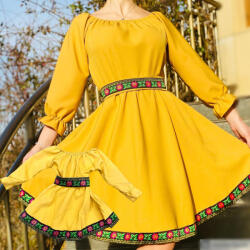 Ie Traditionala Kids Rochita stilizata cu motive traditionale Andreea 3 - ietraditionala - 99,00 RON