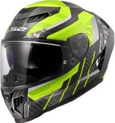 LS2 Casca moto integrala LS2 FF807 Dragon Trax galben fluo (LS168075254-MASTER)