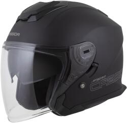 Cassida Cassida Jet Tech 2.0 Solid Open Face Moto Negru Mat-Gri (AIM140-2588)