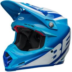 Bell Moto-9s Flex 22.06 Rail Blue / White 2024 (C.BE.MOTO-9SF24 RAIL AZ/BL)