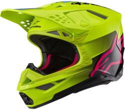Alpinestars Supertech S-m10 Unite Yellow Fluo / Black / Diva Pink Glossy 2024 (C.AL.S-M10UN-06 A/N/R-5138)