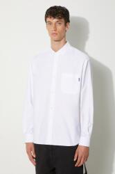 Awake NY camasa din bumbac Embroidered Oxford Shirt barbati, culoarea alb, cu guler button-down, relaxed, SP24-TP001 PPYH-KDM0RF_00X (SP24.TP001)
