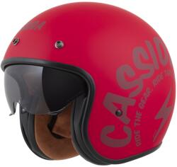 Cassida Motocicleta Cassida Oxygen 2.0 Gear Open Face Rosu Mat-Rosu Inchis (AIM140-2413)