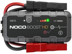 NOCO Robot Pornire Auto, Jump Starter Auto 12V Portabil, Curent Pornire 2000A Litiu-Ion, Noco Boost GB70 (A0061627)