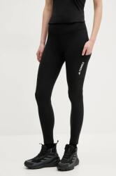 adidas TERREX legging Multi fekete, női, sima, JF1266 - fekete 36