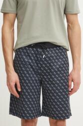 Guess pantaloni scurți KORBIN bărbați, culoarea negru, Z4YD03 FL04Q PPYA-SZM02C_99A (Z4YD03.FL04Q)