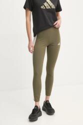 adidas legging Essentials zöld, női, nyomott mintás, JC5574 - zöld L