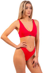NEBBIA Costume de baie pentru femei Triangle Bralette Bikini Top with padding 457 Pink S Costum de baie dama